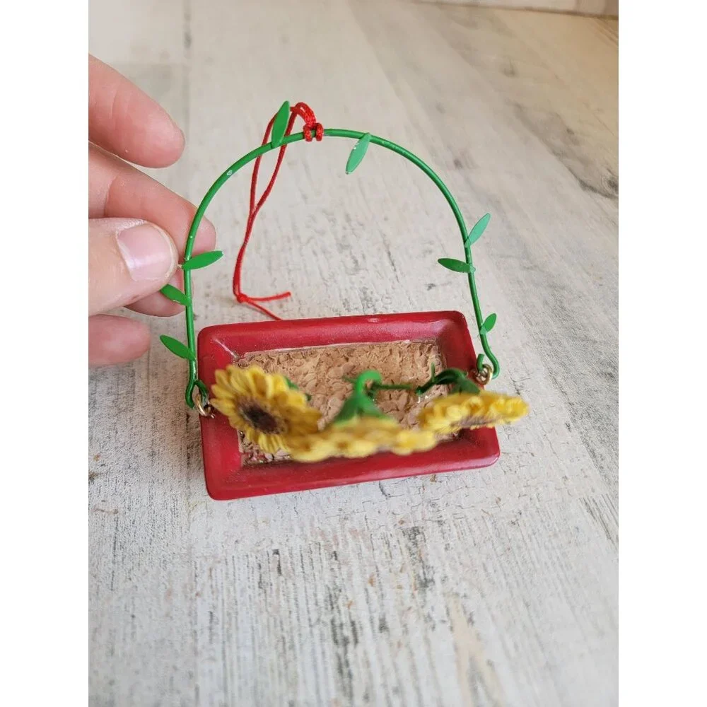 I dig gardening AS IS‎ unique sunflower ornament Xmas flower plant